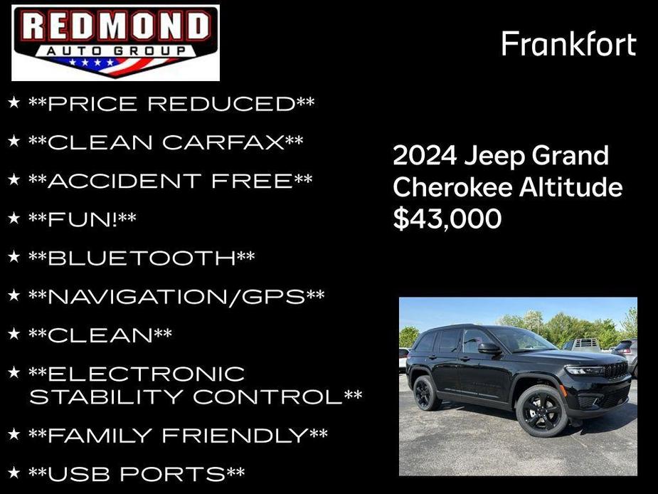 new 2024 Jeep Grand Cherokee car, priced at $43,000