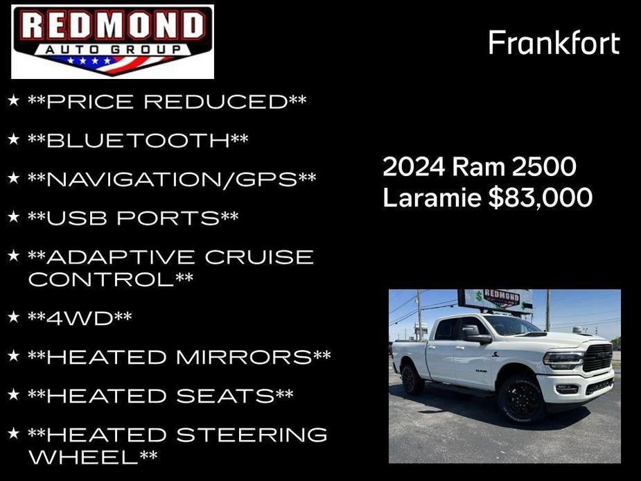 new 2024 Ram 2500 car, priced at $83,000