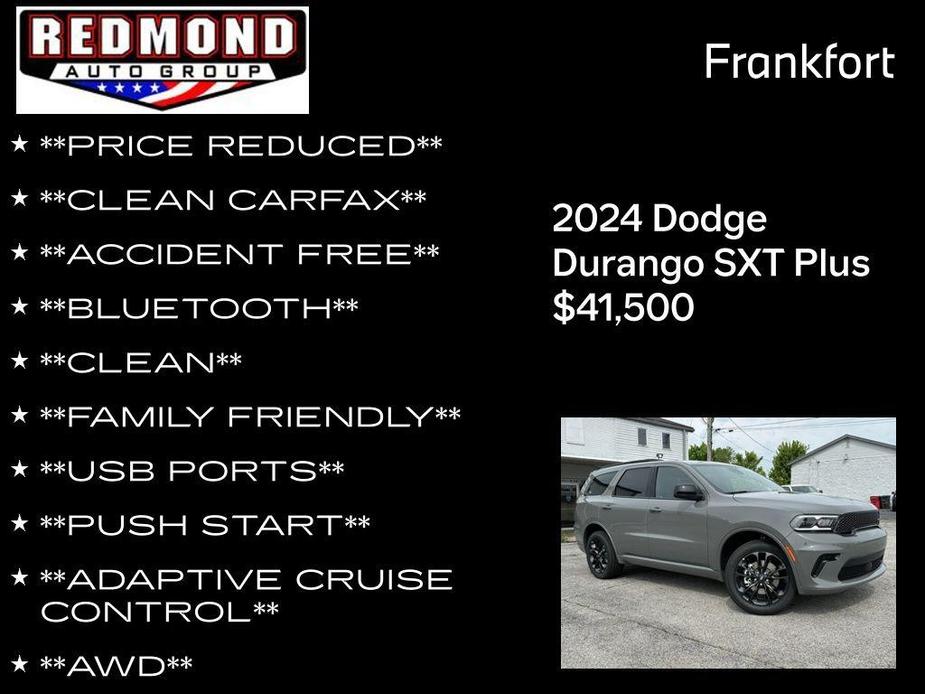 new 2024 Dodge Durango car, priced at $41,500