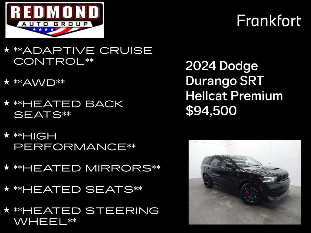 new 2024 Dodge Durango car, priced at $94,500