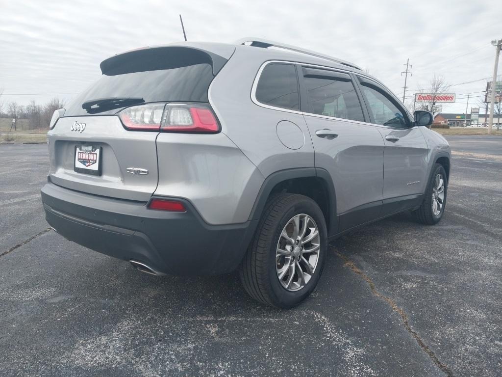 used 2021 Jeep Cherokee car, priced at $16,900