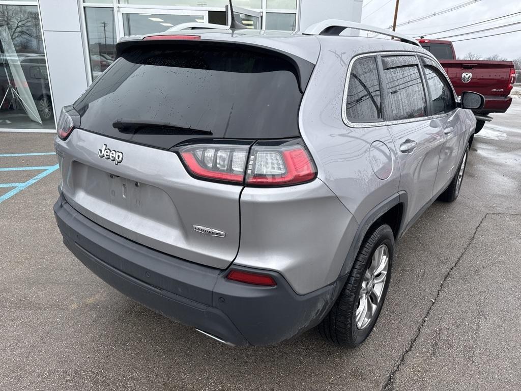 used 2021 Jeep Cherokee car, priced at $18,500