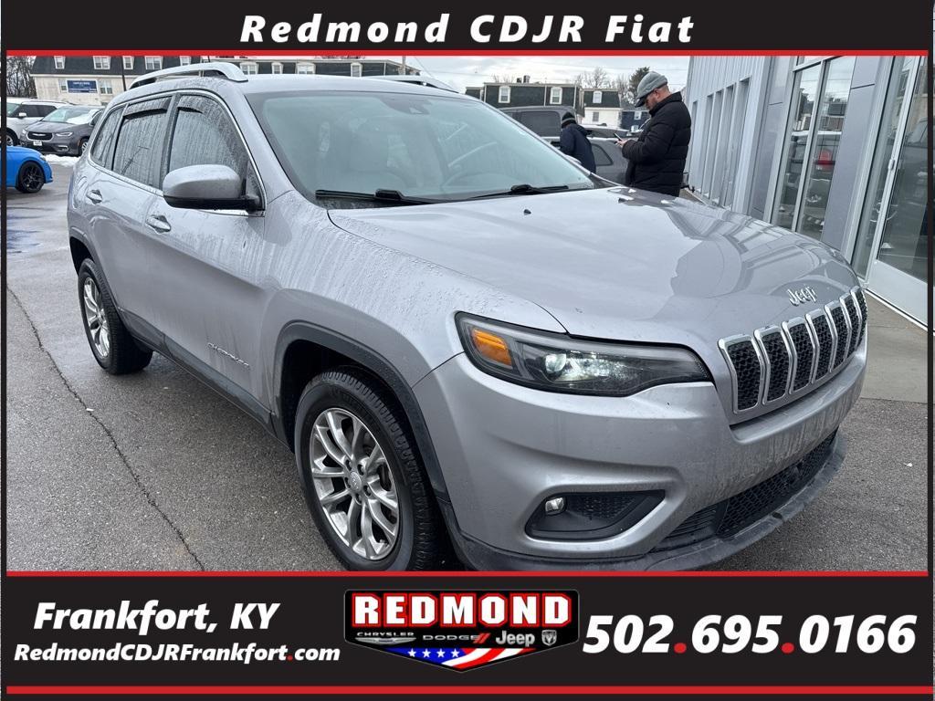 used 2021 Jeep Cherokee car, priced at $18,500