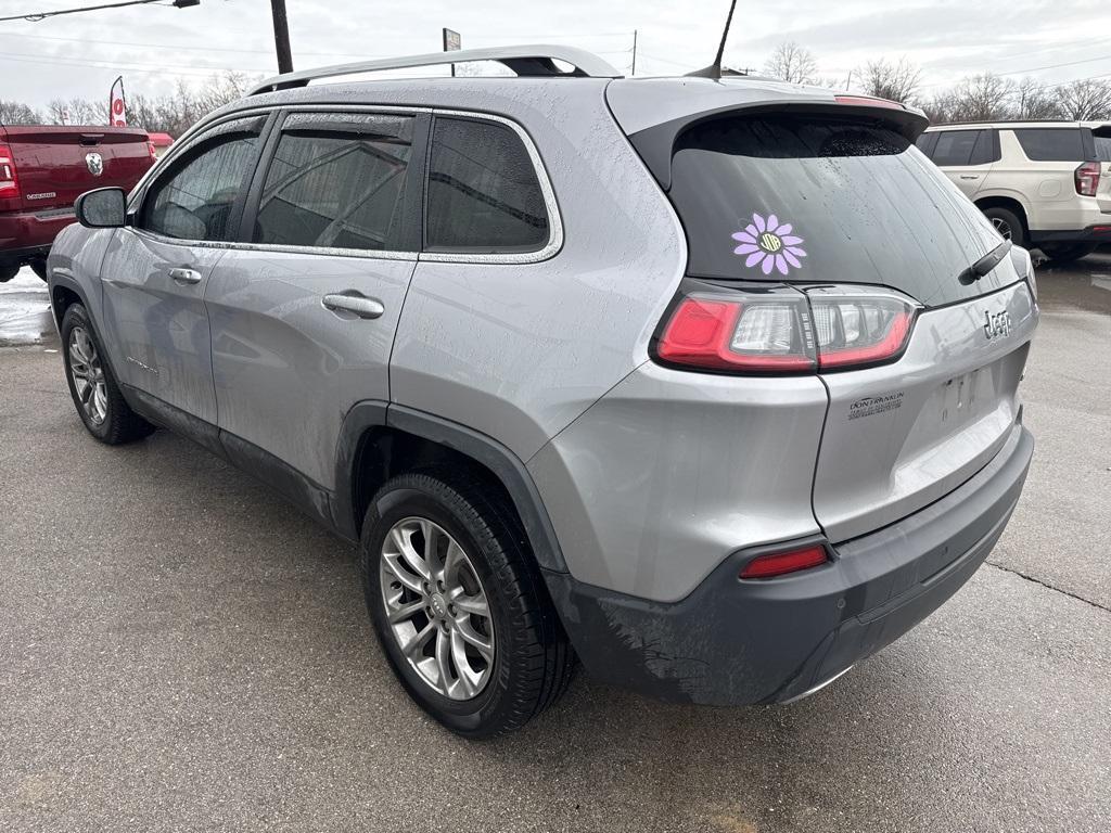 used 2021 Jeep Cherokee car, priced at $18,500