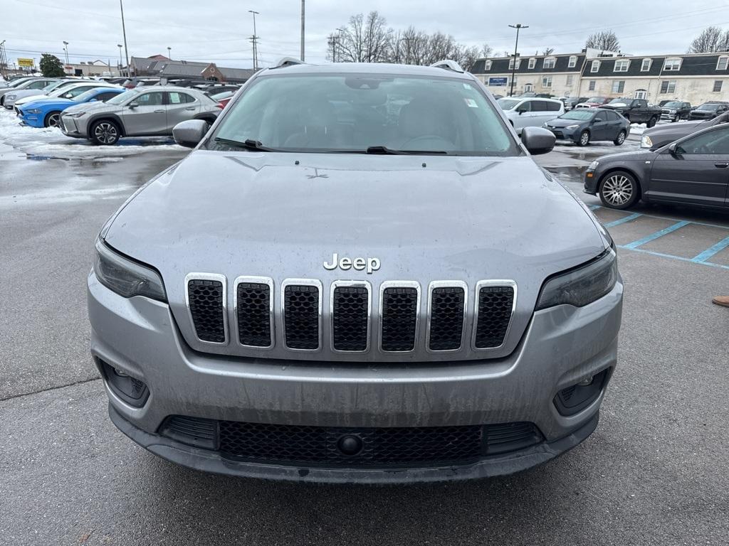 used 2021 Jeep Cherokee car, priced at $18,500