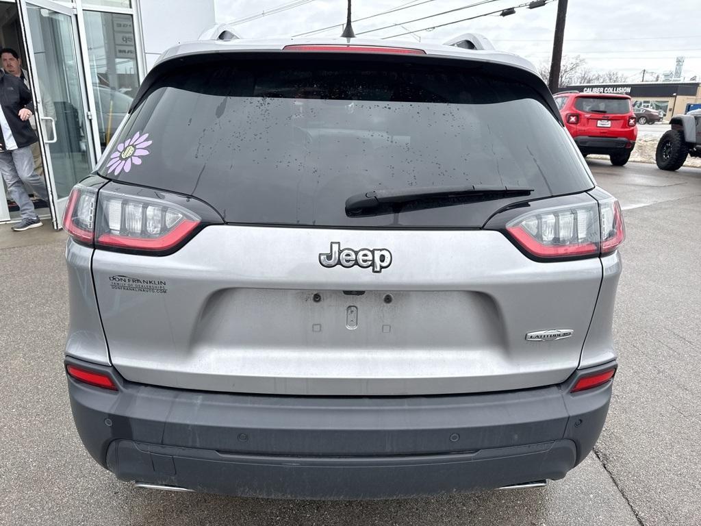 used 2021 Jeep Cherokee car, priced at $18,500