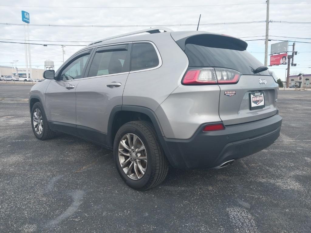 used 2021 Jeep Cherokee car, priced at $16,900