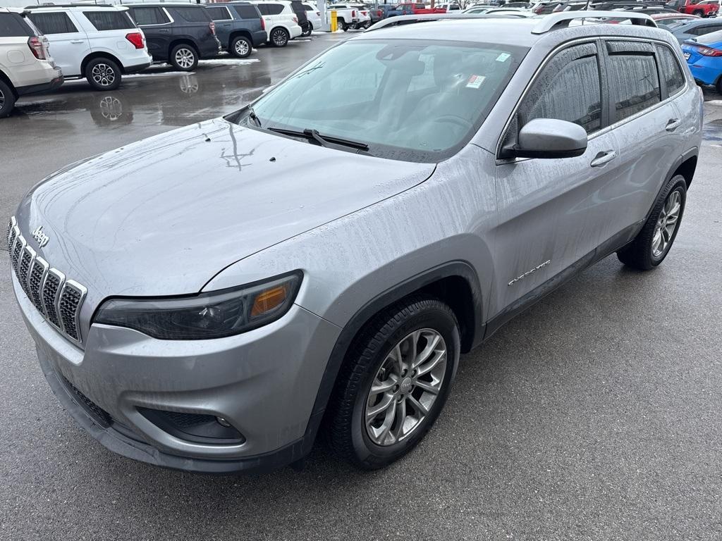 used 2021 Jeep Cherokee car, priced at $18,500