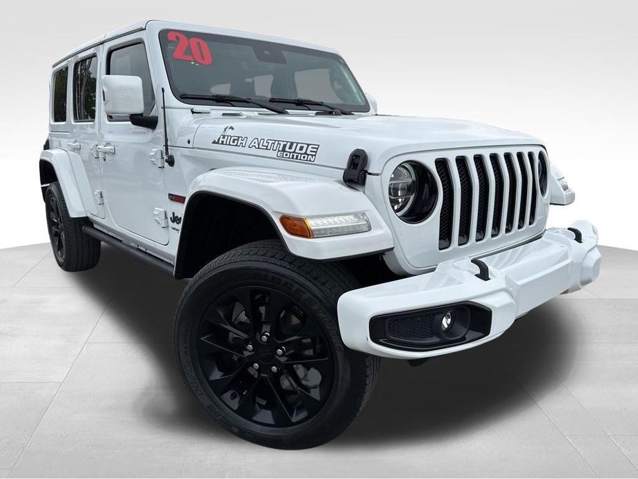 used 2020 Jeep Wrangler Unlimited car, priced at $40,500