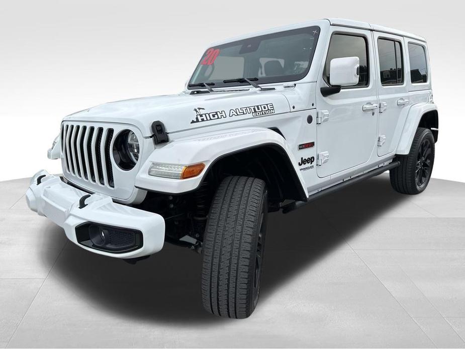 used 2020 Jeep Wrangler Unlimited car, priced at $40,500