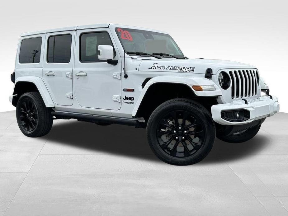 used 2020 Jeep Wrangler Unlimited car, priced at $40,500