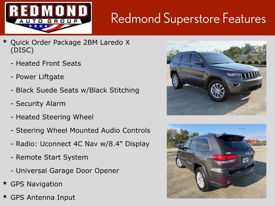 used 2021 Jeep Grand Cherokee car, priced at $28,500