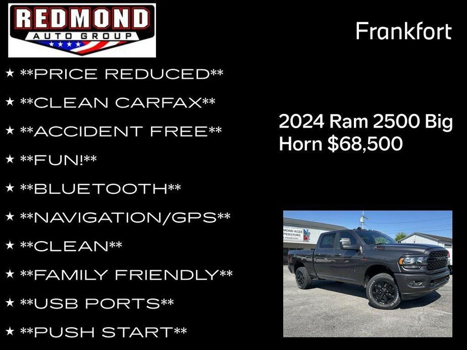 new 2024 Ram 2500 car, priced at $68,500