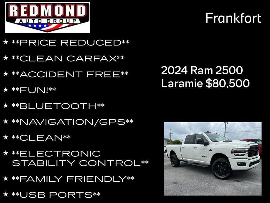 new 2024 Ram 2500 car, priced at $80,500