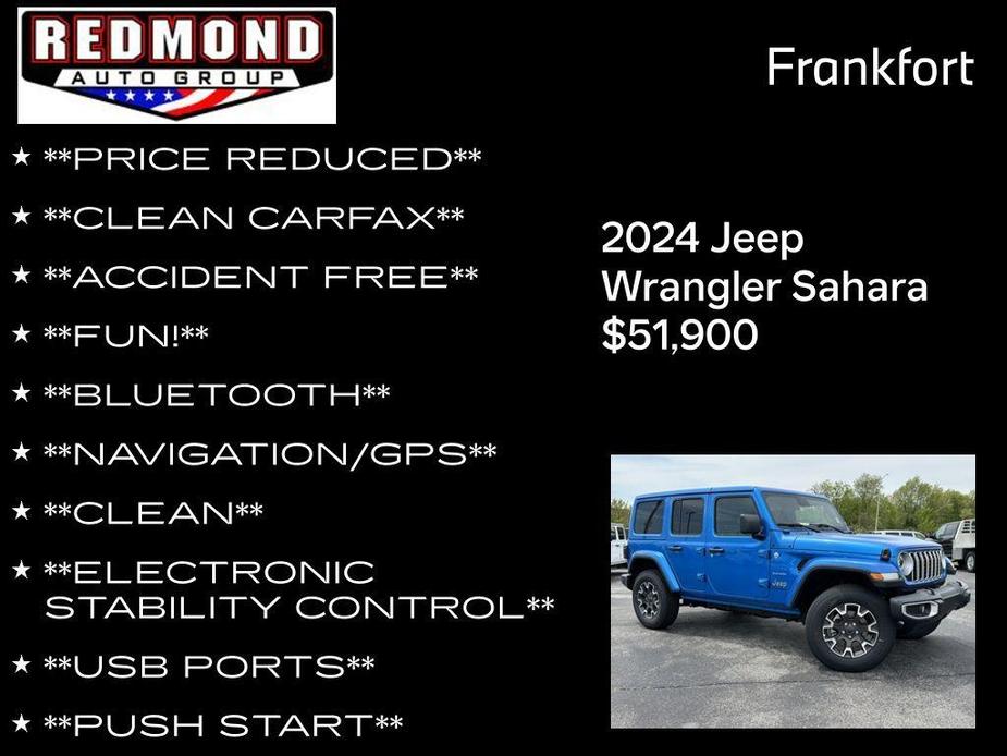 new 2024 Jeep Wrangler car, priced at $51,900