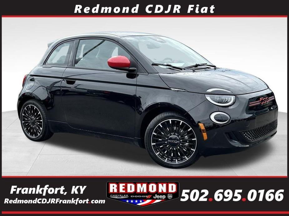 new 2024 FIAT 500e car, priced at $33,500