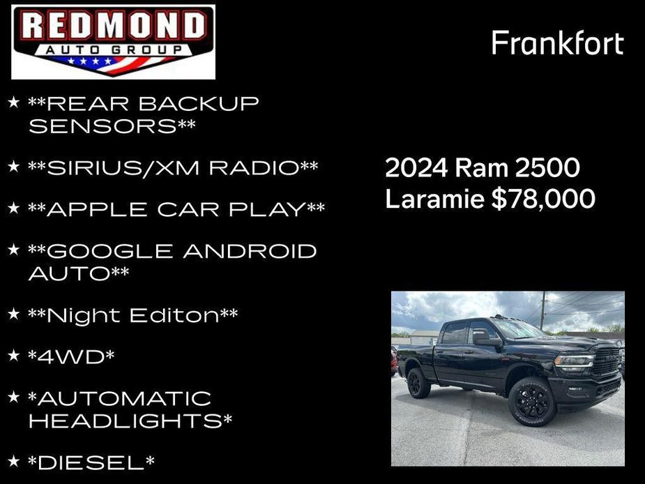 new 2024 Ram 2500 car, priced at $78,000