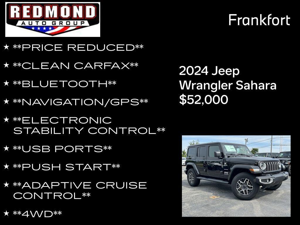 new 2024 Jeep Wrangler car, priced at $52,000