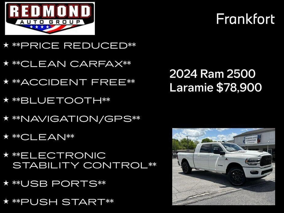 new 2024 Ram 2500 car, priced at $78,900