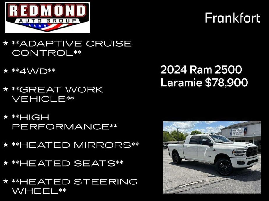 new 2024 Ram 2500 car, priced at $78,900