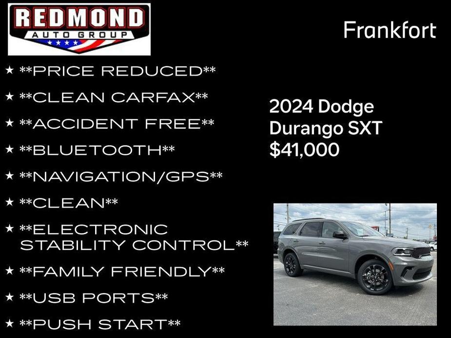 new 2024 Dodge Durango car, priced at $41,000