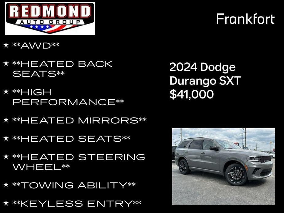 new 2024 Dodge Durango car, priced at $41,000