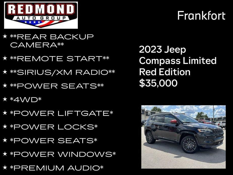 new 2023 Jeep Compass car, priced at $35,000