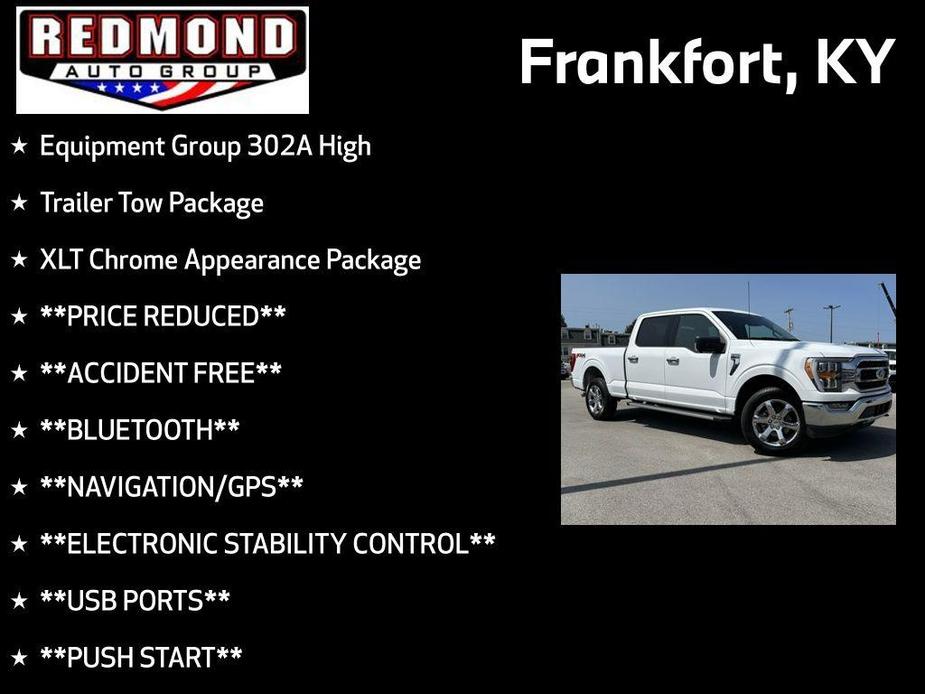 used 2022 Ford F-150 car, priced at $41,250