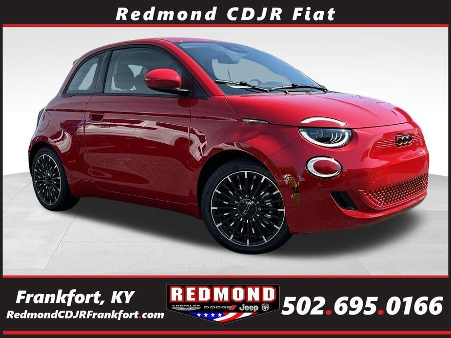 new 2024 FIAT 500e car, priced at $33,500