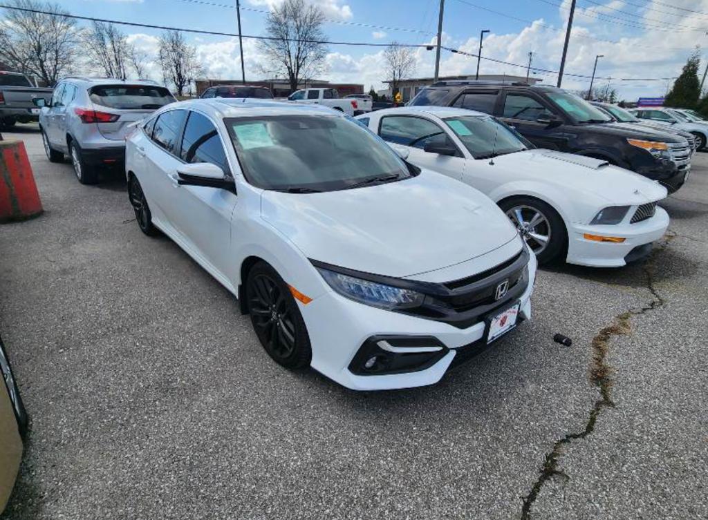 used 2020 Honda Civic Si car, priced at $19,250