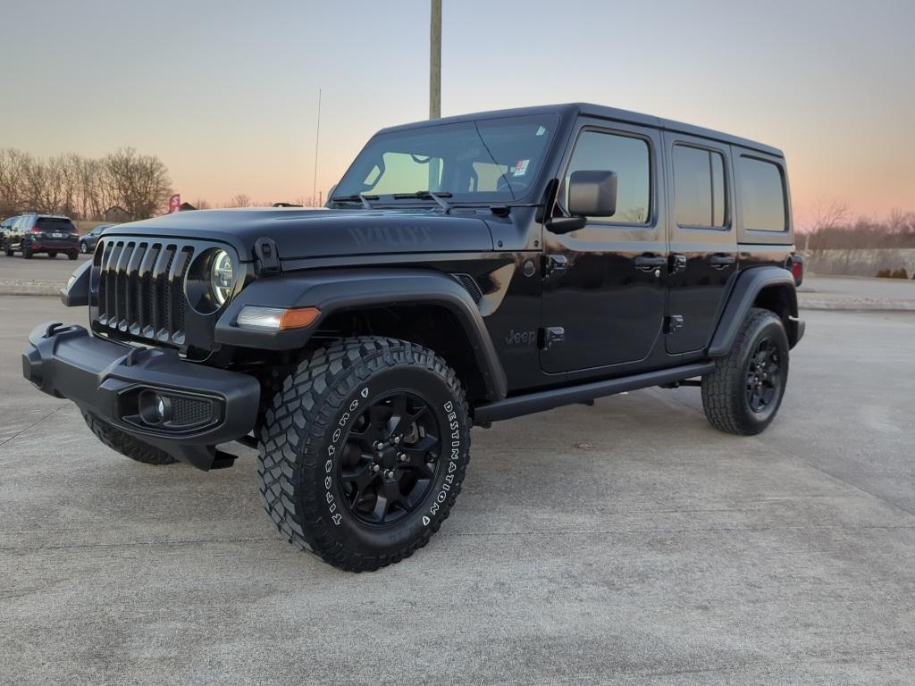 used 2021 Jeep Wrangler Unlimited car, priced at $28,500