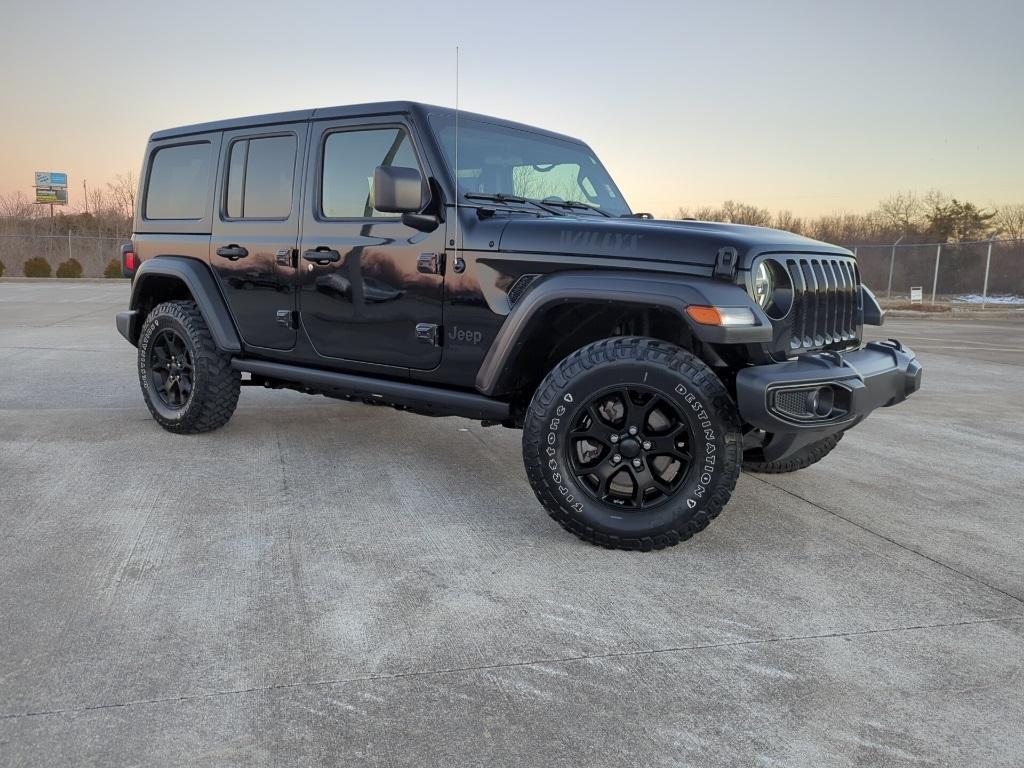 used 2021 Jeep Wrangler Unlimited car, priced at $28,500