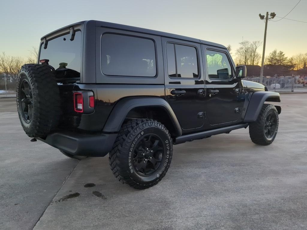 used 2021 Jeep Wrangler Unlimited car, priced at $28,500