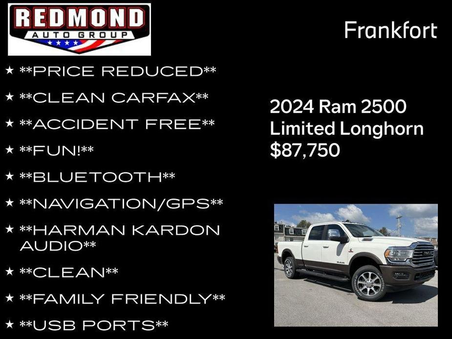 new 2024 Ram 2500 car, priced at $87,750