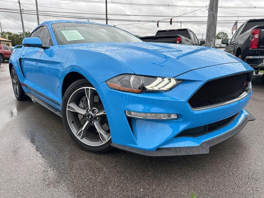 used 2022 Ford Mustang car, priced at $36,900