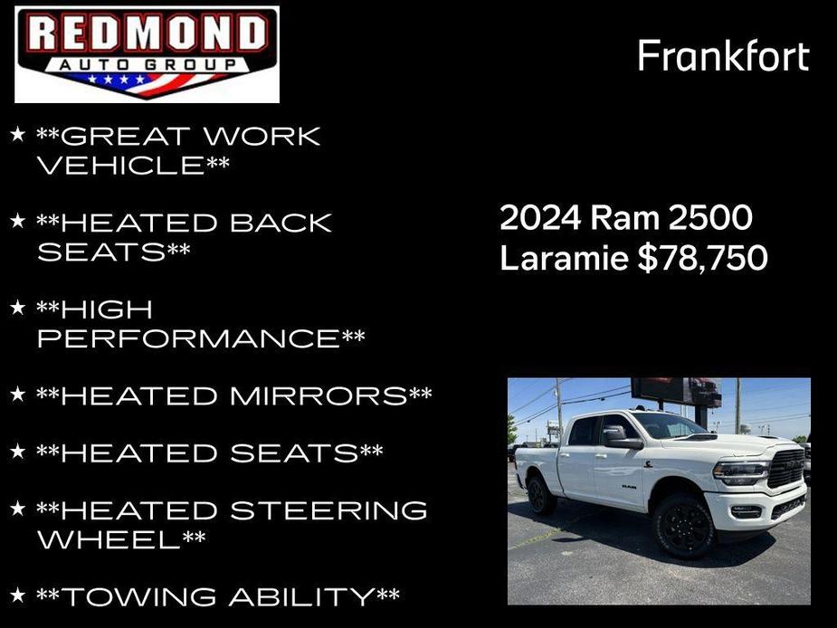 new 2024 Ram 2500 car, priced at $78,750