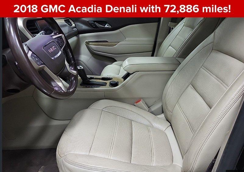 used 2018 GMC Acadia car, priced at $22,500