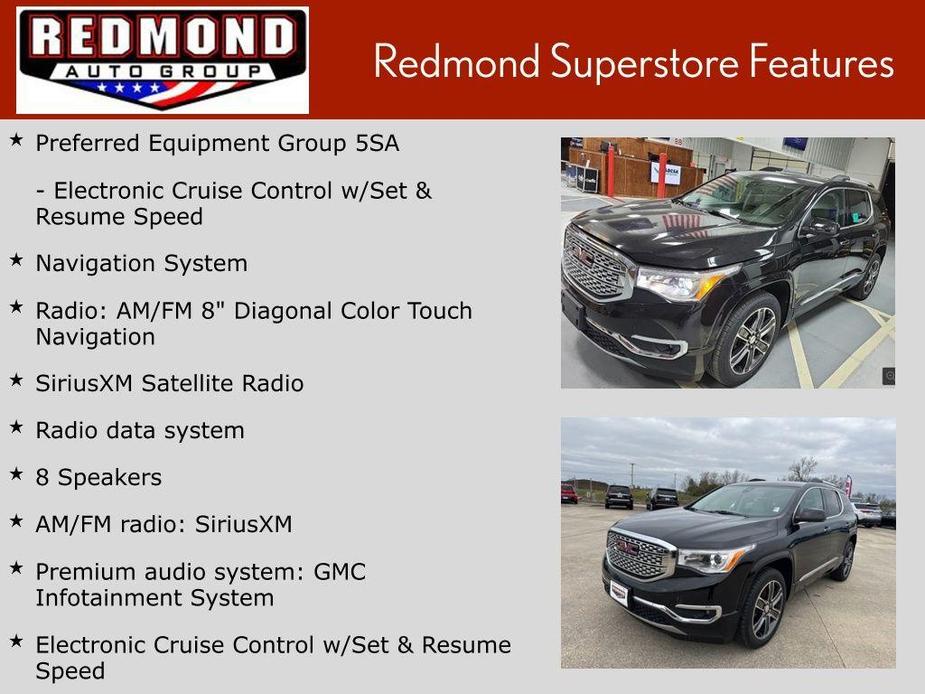 used 2018 GMC Acadia car, priced at $21,800