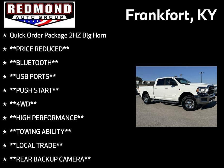 used 2020 Ram 2500 car, priced at $40,500