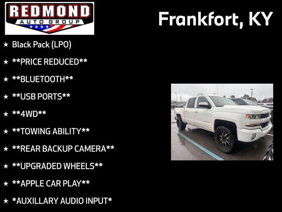 used 2018 Chevrolet Silverado 1500 car, priced at $19,900