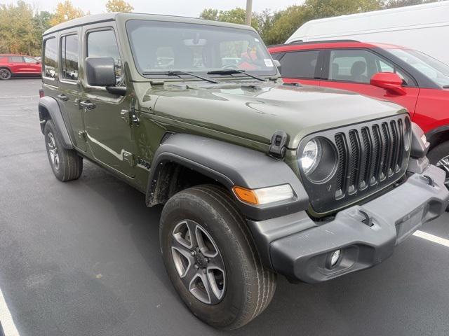 used 2022 Jeep Wrangler Unlimited car, priced at $27,398