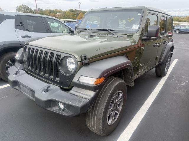 used 2022 Jeep Wrangler Unlimited car, priced at $27,398