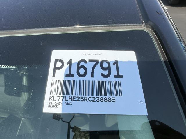 used 2024 Chevrolet Trax car, priced at $21,798
