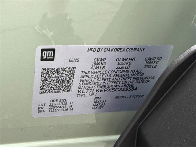 new 2025 Chevrolet Trax car, priced at $26,230