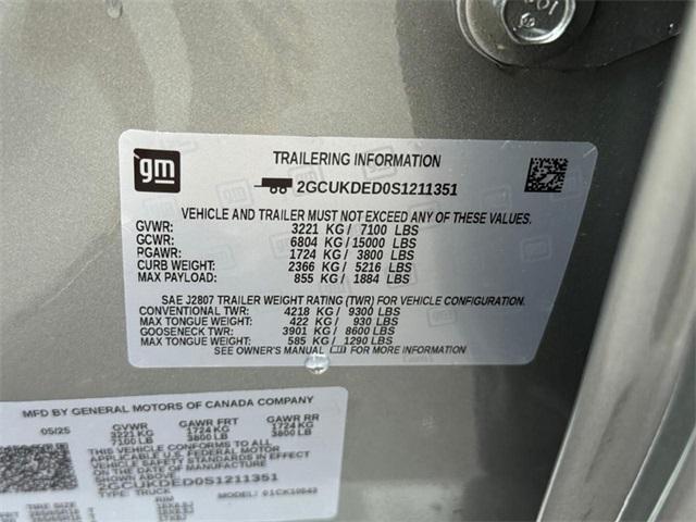 new 2025 Chevrolet Silverado 1500 car, priced at $45,340