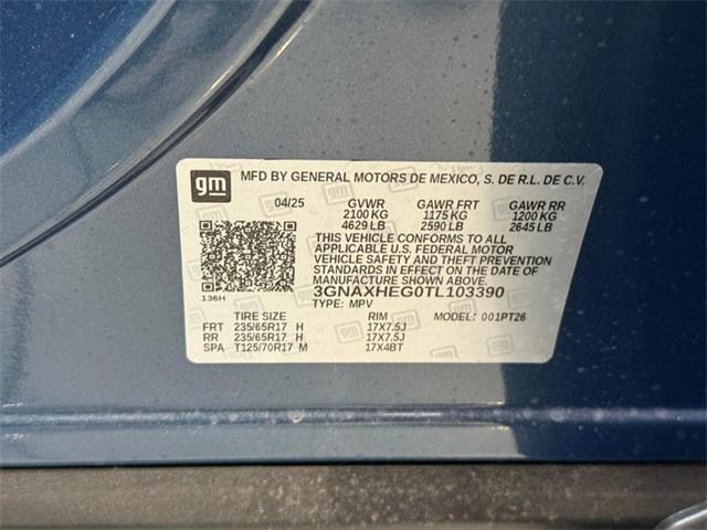 new 2026 Chevrolet Equinox car, priced at $28,680