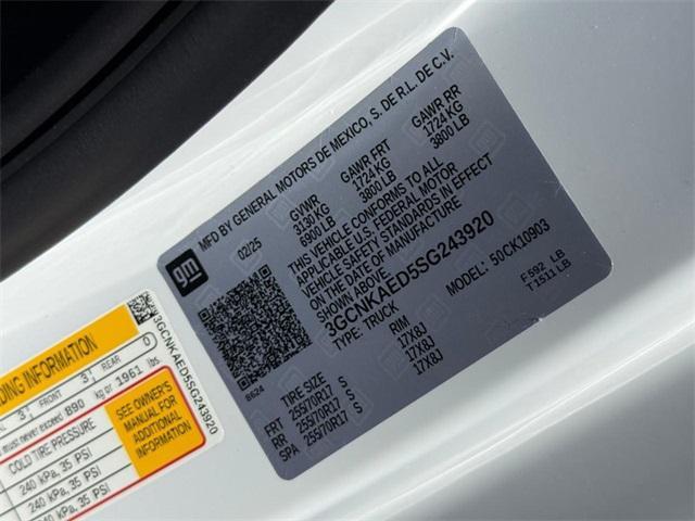new 2025 Chevrolet Silverado 1500 car, priced at $36,830