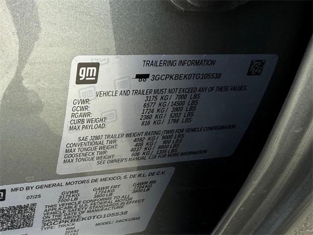 new 2026 Chevrolet Silverado 1500 car, priced at $43,550