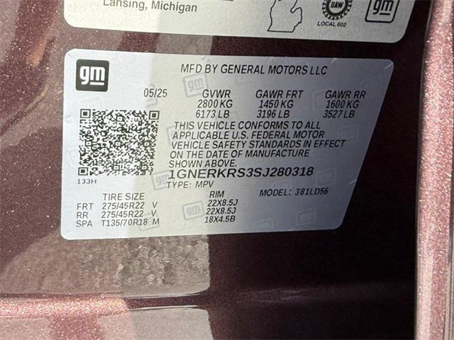 new 2025 Chevrolet Traverse car, priced at $56,320