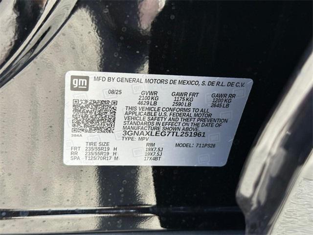 new 2026 Chevrolet Equinox car, priced at $33,590